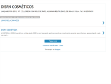 Tablet Screenshot of disrncosmeticos.blogspot.com