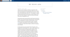 Desktop Screenshot of myblog-ada.blogspot.com