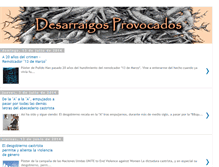 Tablet Screenshot of desarraigos.blogspot.com