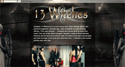 Desktop Screenshot of 13witcheswebserie.blogspot.com