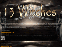 Tablet Screenshot of 13witcheswebserie.blogspot.com