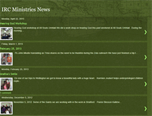Tablet Screenshot of ircministries.blogspot.com