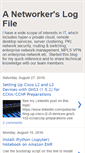 Mobile Screenshot of networkerslog.blogspot.com