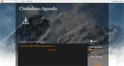 Desktop Screenshot of ciudadanoaguado.blogspot.com