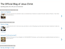 Tablet Screenshot of mynameisjesus.blogspot.com