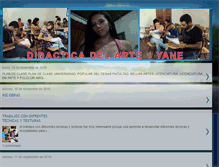 Tablet Screenshot of didacticadelarte1yane.blogspot.com