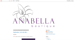 Desktop Screenshot of boutiqueanabella.blogspot.com