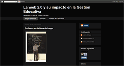 Desktop Screenshot of gestioneducativa2010.blogspot.com