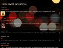 Tablet Screenshot of hidingmyselfinyoureyes.blogspot.com