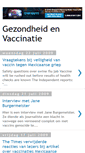 Mobile Screenshot of gezondheid-health-vaccinaties.blogspot.com