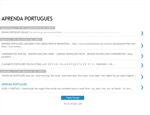 Tablet Screenshot of hablandoportugues.blogspot.com