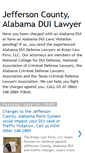 Mobile Screenshot of jeffersoncountyalabamaduilawyer.blogspot.com