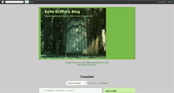 Desktop Screenshot of kyliegriffinromance.blogspot.com