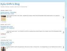 Tablet Screenshot of kyliegriffinromance.blogspot.com
