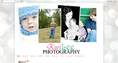 Desktop Screenshot of karileephotography.blogspot.com