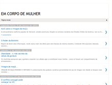 Tablet Screenshot of analuz-emcorpodemulher.blogspot.com