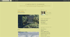 Desktop Screenshot of carolinesgarden.blogspot.com