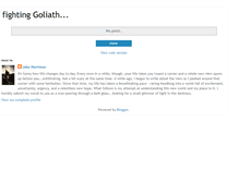 Tablet Screenshot of fightgoliath.blogspot.com