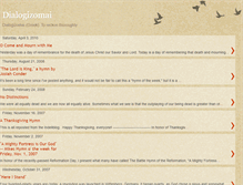 Tablet Screenshot of dialogizomai-jordan.blogspot.com