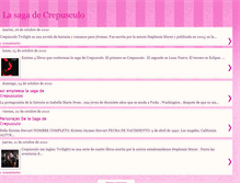 Tablet Screenshot of lasagadecrepusculo.blogspot.com