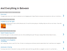 Tablet Screenshot of andeverything-in-between.blogspot.com