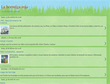 Tablet Screenshot of lahormigaroja5.blogspot.com