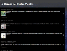 Tablet Screenshot of elcuatrovientos.blogspot.com