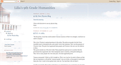 Desktop Screenshot of liliahumanities.blogspot.com