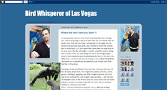 Desktop Screenshot of lvbirdwhisperer.blogspot.com