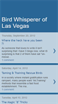 Mobile Screenshot of lvbirdwhisperer.blogspot.com