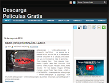 Tablet Screenshot of descargapeliculasgratisyalgomas.blogspot.com