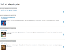 Tablet Screenshot of notsosimpleplan.blogspot.com