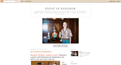 Desktop Screenshot of bkkexpat.blogspot.com
