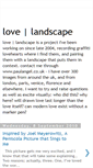 Mobile Screenshot of lovelandscape.blogspot.com