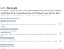 Tablet Screenshot of lovelandscape.blogspot.com