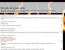 Tablet Screenshot of detudoumpoucocerto.blogspot.com