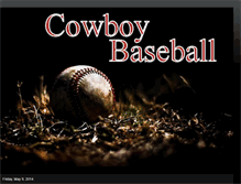 Tablet Screenshot of cowboybaseball.blogspot.com