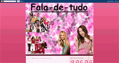 Desktop Screenshot of fala-de-tudo.blogspot.com