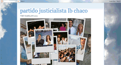 Desktop Screenshot of partidojusticialistalbchaco.blogspot.com