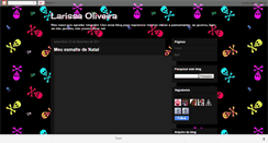 Desktop Screenshot of lalaoliveira-larissa.blogspot.com