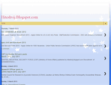 Tablet Screenshot of hiteshvij.blogspot.com
