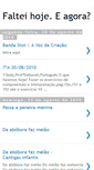 Mobile Screenshot of falteihoje.blogspot.com