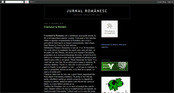 Desktop Screenshot of jurnalromanesc.blogspot.com