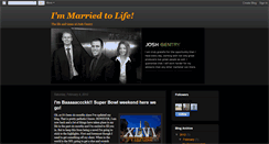 Desktop Screenshot of marriedtolife.blogspot.com