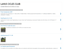 Tablet Screenshot of lanusciclesclub5.blogspot.com