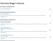 Tablet Screenshot of bloggerindonesia0.blogspot.com