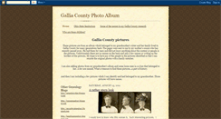 Desktop Screenshot of galliacountyphotoalbum.blogspot.com