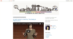 Desktop Screenshot of lamaquinadeideascreativas.blogspot.com