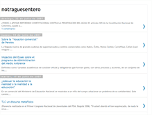 Tablet Screenshot of notraguesentero.blogspot.com