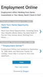 Mobile Screenshot of employmentonline.blogspot.com